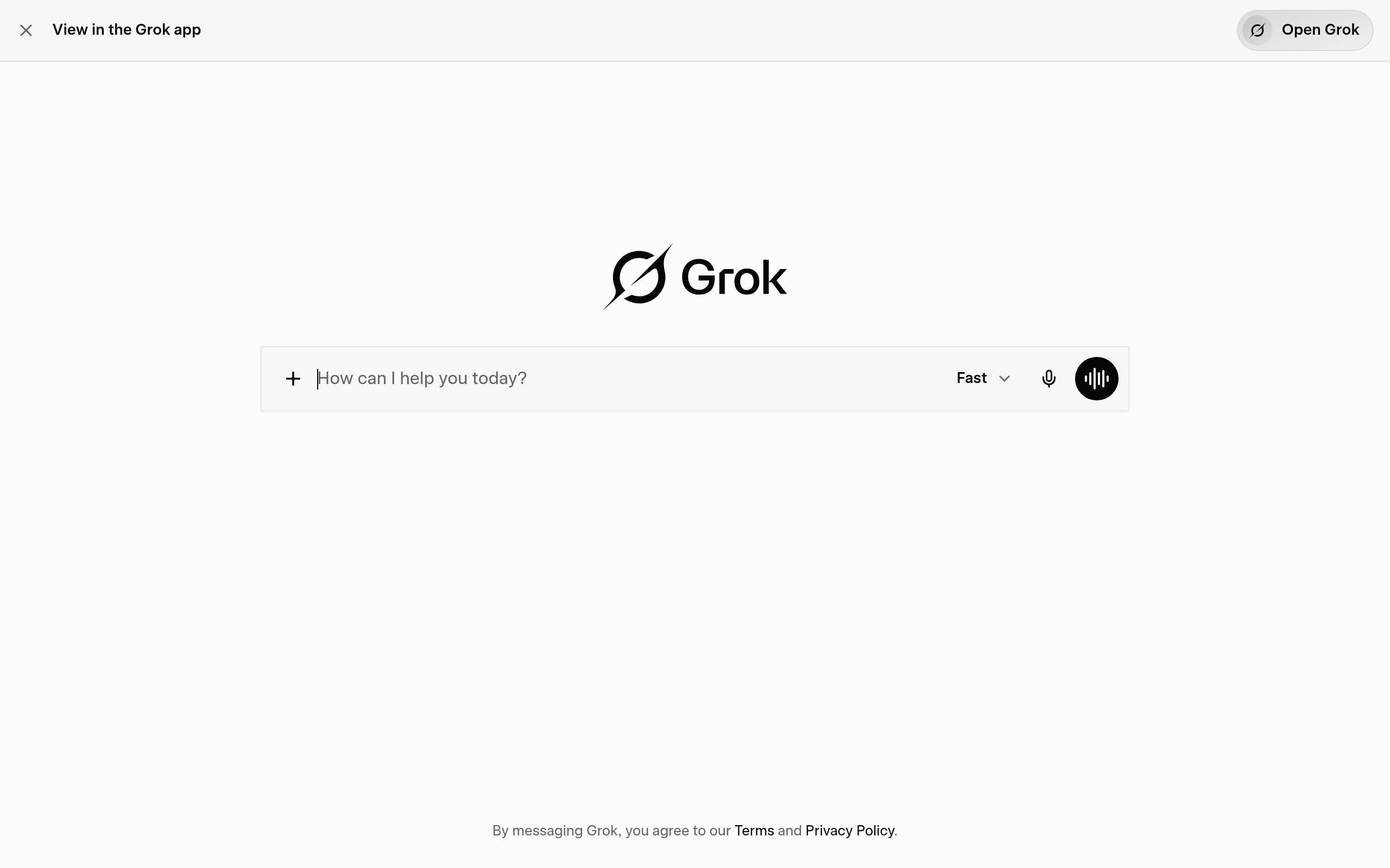 Grok screenshot