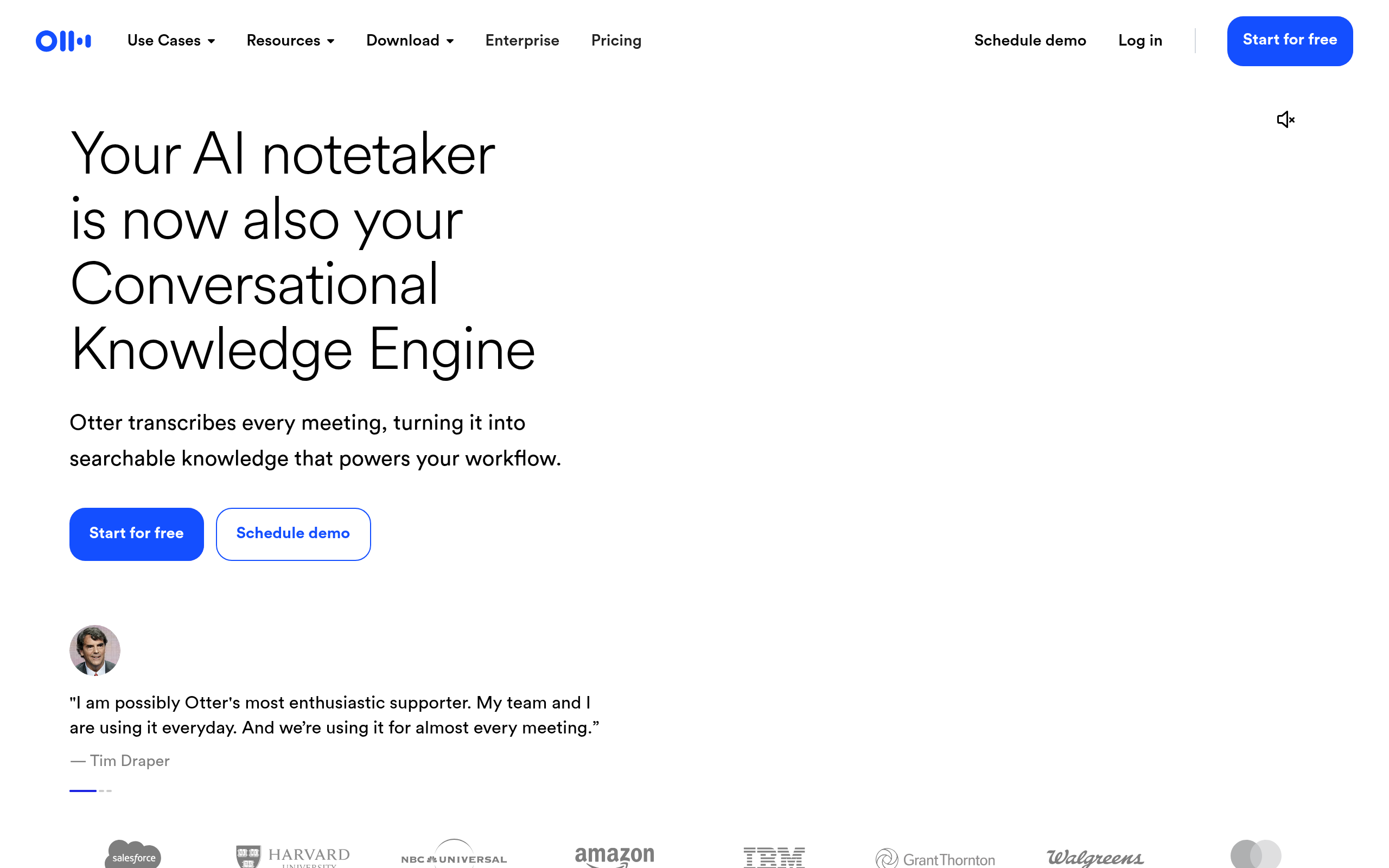 Otter.ai screenshot