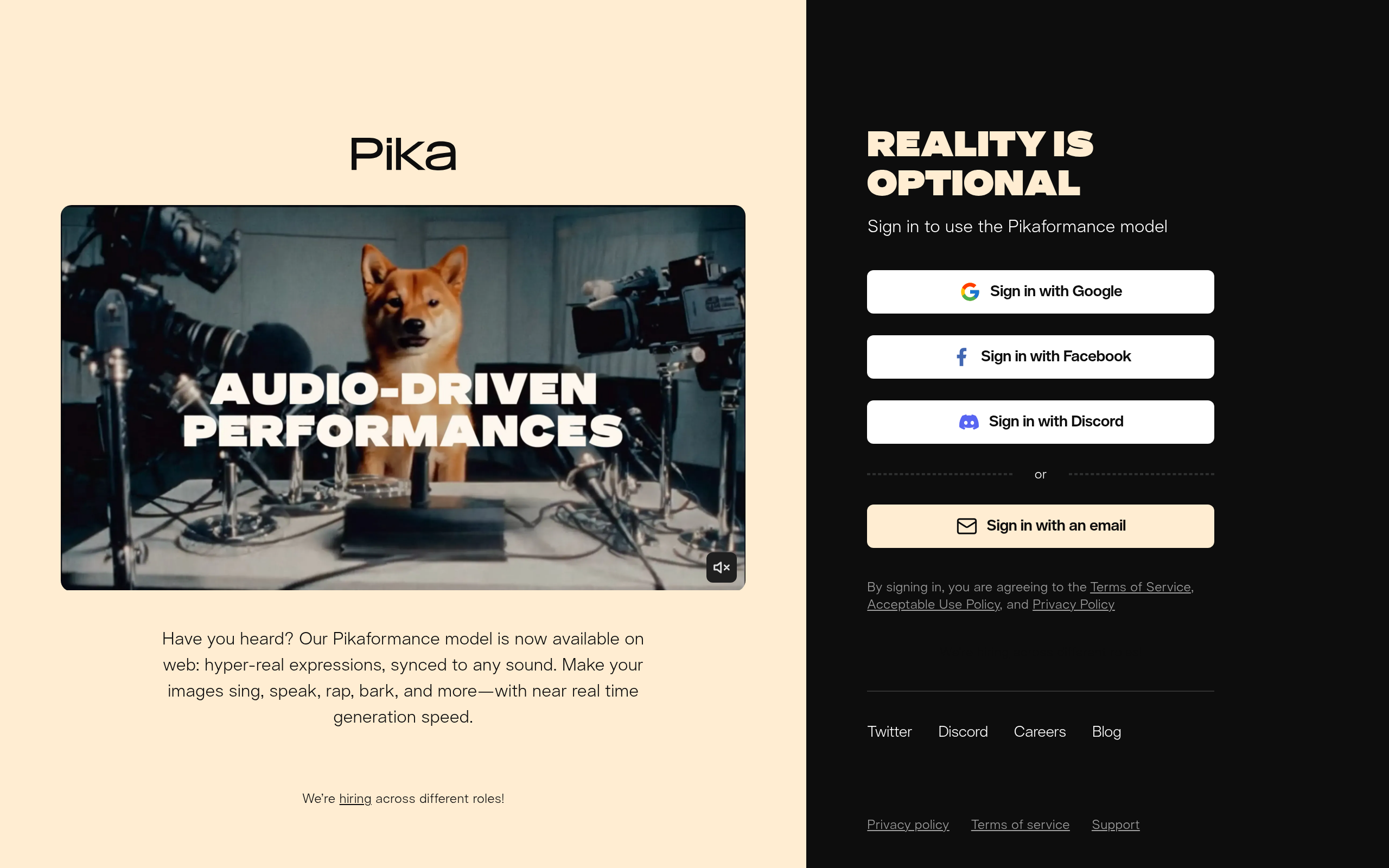 Pika screenshot